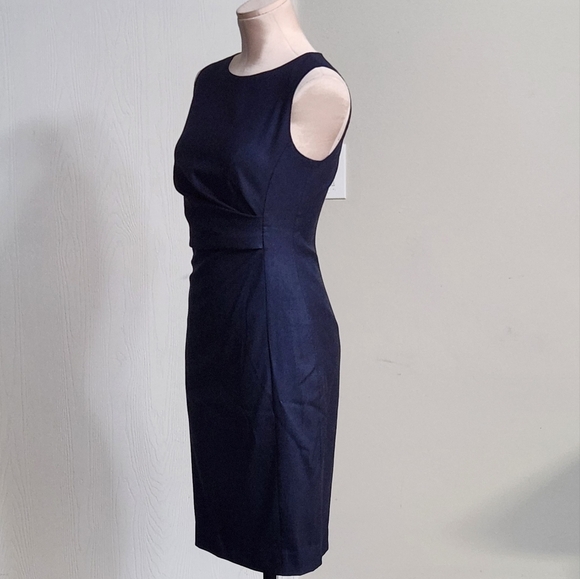 MaxMara Arley Side Pleat Wool Blend Dress - Picture 7 of 12